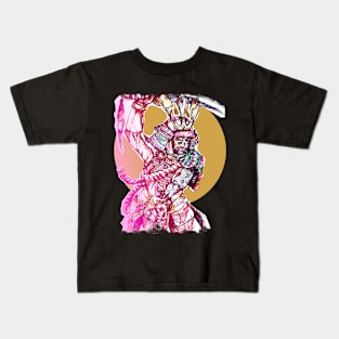 samurai warrior Yasuke Kids T-Shirt